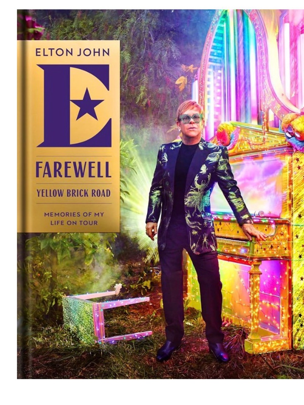 Elton John Farewell Yellow Brick Road Coffee Table Book and Poster